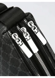 New Vintage Men s Geometric Pattern Fashion Sling Crossbody Bag