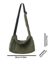 Cool Retro Y2K Homeless Crossbody Bag With 4 Colors To Choose From Canvas Large Capacity Fashionable Crossbody Bag Suitable For School Business Outdoor Party Supplies Gifts Sling Bag Fashion Men s Bag