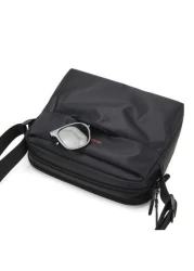 peach tree Waterproof Fabric Men s Messenger Bag Casual Business Crossbody Bag Retro Simple Solid Color Chest Bag Lightweight Travel Outdoor Sports Gift Suitable For Halloween Christmas Christmas Gift