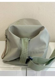 peach tree 1pc Men s Oblique Shoulder Bag Shoulder Bag Mini Sling Bag Multi Color Daily Casual Nylon Lightweight Shoulder Bag Asymmetrical Neck Bag Small Square Bag Oblique Bag Multi Function Outdoor