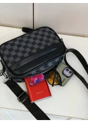 حقائب رجالية جديدة، حقائب كاجوال أنيقة للرجال، حقائب كروس بودي، سعة كبيرة، هدايا الشباب، أنماط الشارع