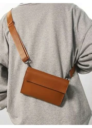 Crossbody Mini Bag Sling Bag Shoulder Bag Square Bags Messenger Bags Mini Multi Layer Black Small Travel Phone Bag Messenger Bag Clutch Bag