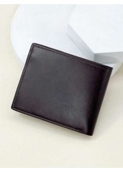 HOVI S Men s Slim Fashion Short Wallet New Stylish Lightweight Compact Casual Wallet For Youth And Students Ultra Thin Portable Design