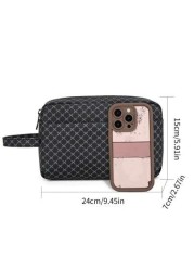 Fashion Simple Handbag Men Retro Old Flower Bags Elegant Men s Small Square Bags Casual Hundred Coin Purse Clutch Bag