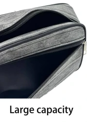 1 Men s And Women s Waterproof Storage Bag Washing And Rinsing Storage Bag Large Capacity Tool Kit Bag Men Clutch Bag Men Handing Bag Men Wristier Bag Toiletry Storage Bag Large Capacity Kit Portable