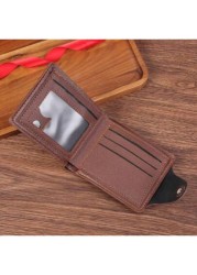 Factory Direct New Arrival Wallet Zipper Multi Card Slots Cartoon Short Wallet In Stock Wholesale Christmas Gifts Fall Scream Men Bag Wallet Hand Bag Purses And Bags Men Gifts Student Large Capacity M