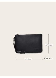 Men s Fashion Stylish Casual Litchi Grain Clutch Bag
