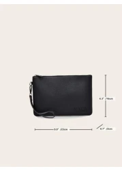 حقيبة رجالية كلاتش أنيقة وكاجوال ذات حبة الليتشي