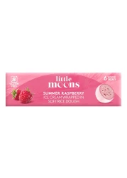 Little Moons Summer Raspberry Flavoured Mochi Ice Cream, 192g