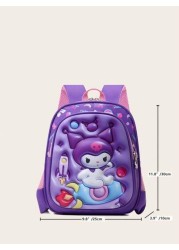 Sanrio حقيبة ظهر كاريون كوروم الجديدة والجميلة، حقيبة مدرسية، حقيبة سفر