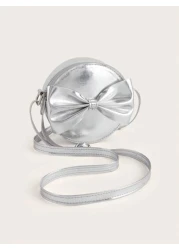 1pc S Bow Decor Cute Crossbody Bag School Bag School Bag Luggage School Bag