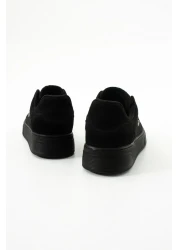 L.A Polo أحذية رياضية رجالية سوداء قابلة للتنفس