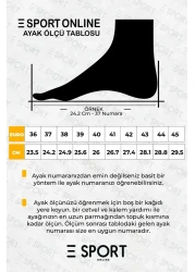E SPORT حذاء تريكو خفيف الوزن للجنسين باللونين الأبيض والأسود