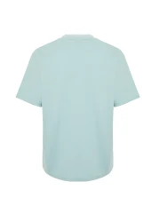  Collection Limited Edition - Mint Colored Relaxed Fit Knitwear Pique T-Shirt TMNSS23TS00079