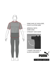 Puma Men's T-Shirt Performance Ss Tee M White 52031402