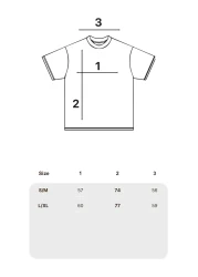 Sekizbiraltı Illusion Printed Black Premium Oversize Unisex T-Shirt