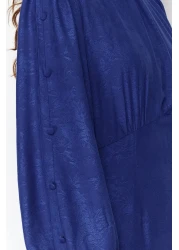  Modest فستان منسوج من قماش الجاكار الأزهار من ساكس TCTSS24EB00064