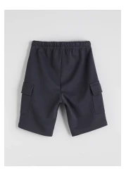 LC Waikiki Lcw Printed Boys' T-Shirt and Pocket Shorts 2-Piece