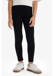 Defacto Girl's 2 Piece Set Short Sleeve Printed T-Shirt Leggings E3815A825Sm