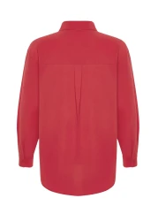  Collection Pomegranate Flower Loose Fit Woven Shirt Twoaw20Go0107