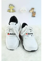 Moda Lime حذاء رياضي للأطفال للجنسين بتصميم خاص من Kuromi برباط وشريط فيلكرو