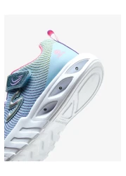 Skechers Big Girl's Blue Lighted Sneakers - Flicker Flash 303700 l lbmt