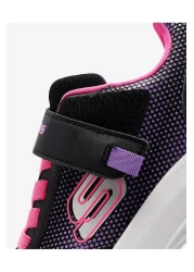 Skechers Journey Time Dynamic Tread - Big Girl's Black Sneakers 303387 L Bkhp