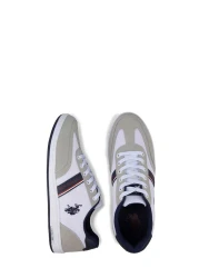 U.S. Polo Assn. حذاء رياضي أبيض للجنسين من كاريس 100241546
