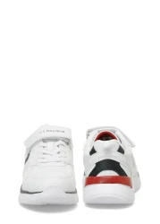 U.S. Polo Assn. U.S. Polo Assn. Boy's White Color Sneaker