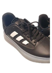 NiLi حذاء رياضي كاجوال برباط ونعل شفاف للجنسين