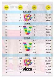 Vicco White Darida Baby and Child Orthopedic First Step Sneakers