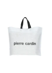 Pierre Cardin حقيبة كتف نسائية بطباعة سوداء 05PO22Y1572