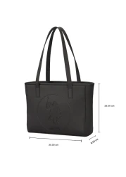 U.S. Polo Assn. Women's Shoulder Bag with Black Scarf Us3116 Online Exclusive