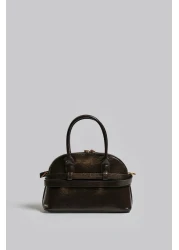 Çantacımstore Women's Mini City Belted Brown Costume 050325