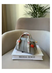 Moda Sekiz Women's Mini Crossbody Hand and Shoulder Bag with Shawl Accessory