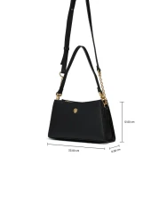 U.S. Polo Assn. Black Women's Shoulder Bag Us25134