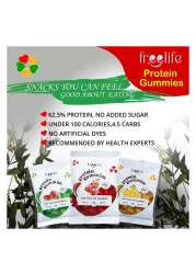 Freelife Strawberry Flavour Protein Gummies, 32g