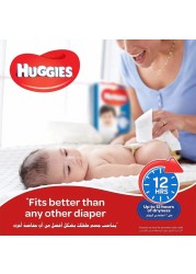 Huggies Extra Care Baby Diapers, Size 4, 8-14Kg, 40 Diapers Pack of 2