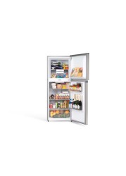 Terim 220L Net Capacity Double Door Top Mount Refrigerator Bright Silver TERR300S
