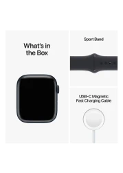 ابل ساعة الجيل الثامن GPS + خلوي 41 ملم ميد نايت