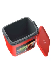 كوزموبلاست صندوق غداء مبرد معزول بطبعة مارفل أفنجرز مزود ​​بمقبض سعة 4 لتر - أحمر IFDIAVGCB004