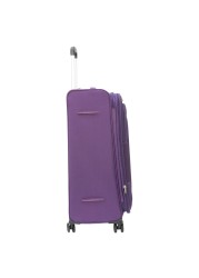 American Tourister Duncan Spinner 2 Wheel Luggage Trolley Purple 83cm