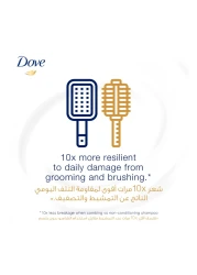 Dove Shampoo for Frizzy and Dry Hair Nourishing Oil Care Nourishing Care for up to 100% Smoother Hair 200ml
