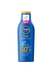 نيڤيا صان لوشن الشمس المرطب للأطفال صن كيدز مويستشرايزنغ SPF 50+ 200 مل