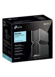 تي بي لينك آرتشر BE550 BE9300 موجه شبكة ثلاثي النطاق واي فاي 7 - أسود