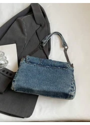 New Fashionable And Versatile Shoulder Bag Ins Crossbody Bag Shopping Bag Work Commuting Bag College Student Class Bag Slouchy Style Casual Tote Bag Japanese Minimalist Crossbody Bag Large Capacity Sh