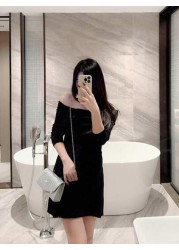 A Glittering Shiny Flip Evening Bag Mini Party Clutch With Pleated Design Envelope Bag With Chain Tready Bride Bag Perfect For Party Wedding Prom Dinner Banquet Matching With Wedding Dress Formal Dres