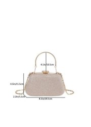 Luxury Fashion Evening Clutch Bag Bridal Bag Shoulder Crossbody Shiny Party Bag Small Design Bag Women s Handbag Valentine s Day Valentines