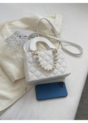 Fashionable New High End Texture Simple And Versatile Casual Solid Color Versatile Lightweight Small Square Bag Handbag Crossbody Bag Elegant Small Square Bag