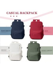 29 19 44cm Large Laptop Backpack Fits 14 15 6 Inch Notebook For Men Women Student College Bookbag School Computer Bag Hiking Backpack With Shoe Compartment Wet Pocket Camping Backpack College Backpack